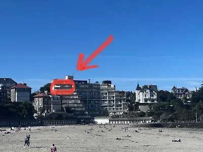 Apartment Le Crystal Studio Terrasse Vue Mer Direct Plage Dinard France